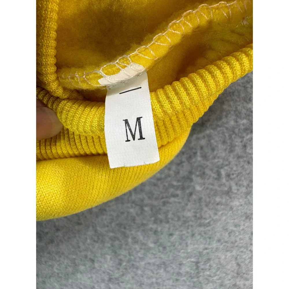 Adidog Pet Hoodie Yellow Green Stripes Graphic Dog Sweatshirt Med ** 2 Shirts **